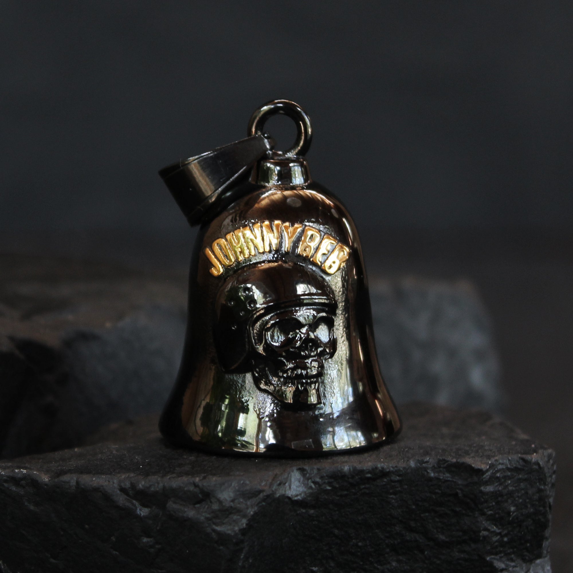 Skull Rider Ride Bell - Black
