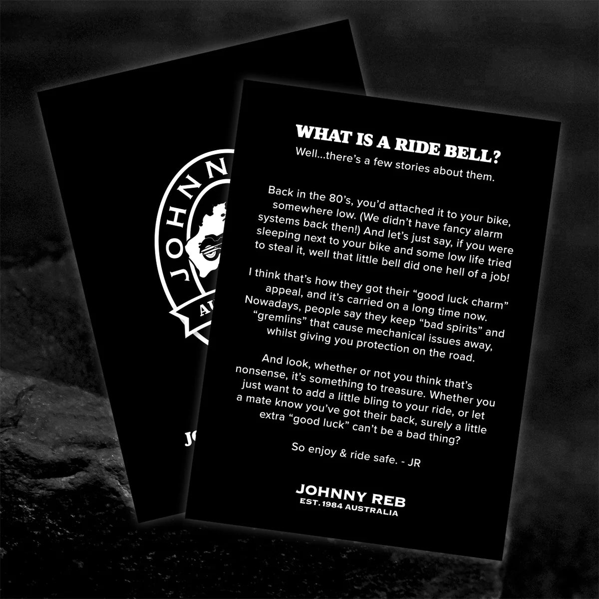 Skull Rider Ride Bell - Silver