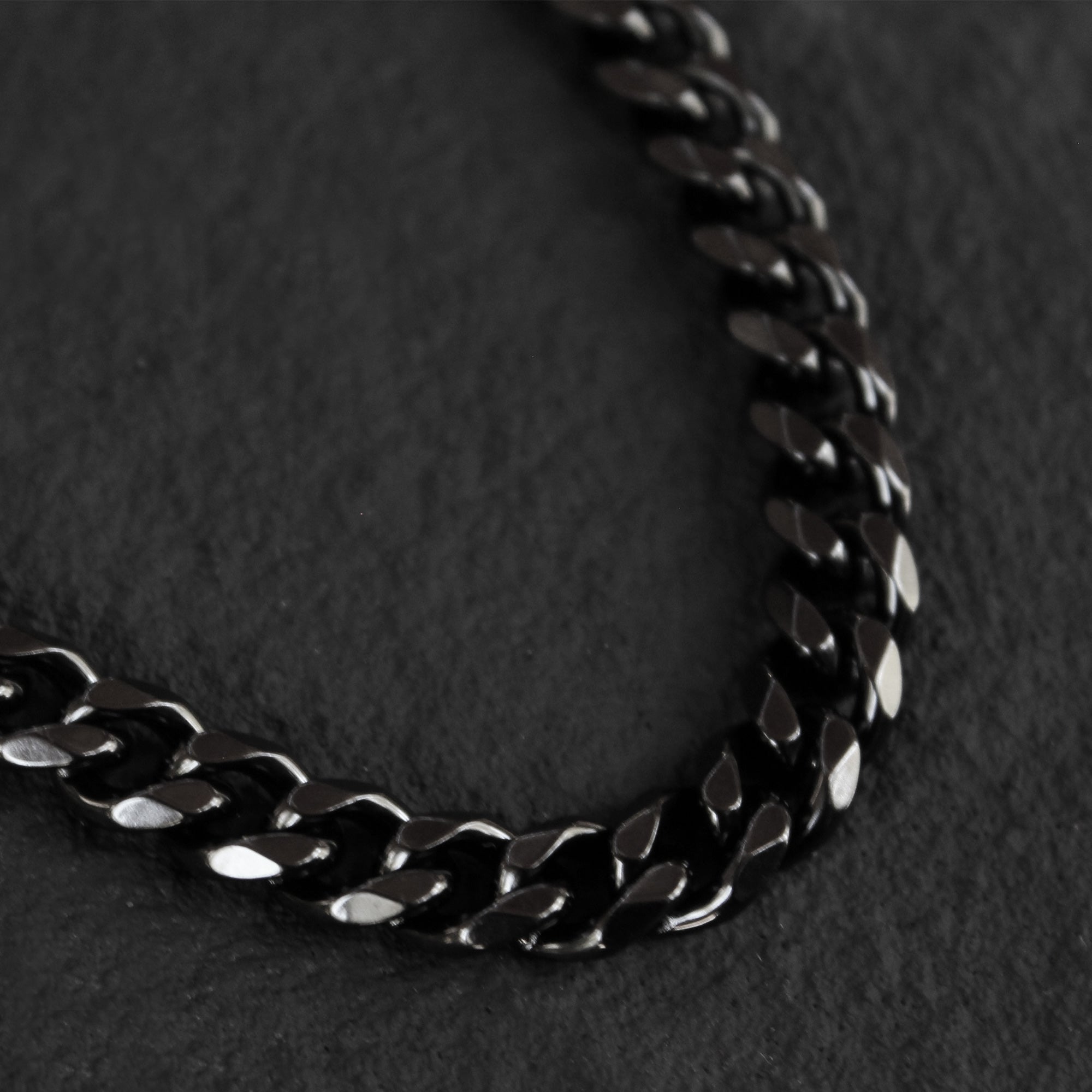 Chain Necklace - Black 50cm