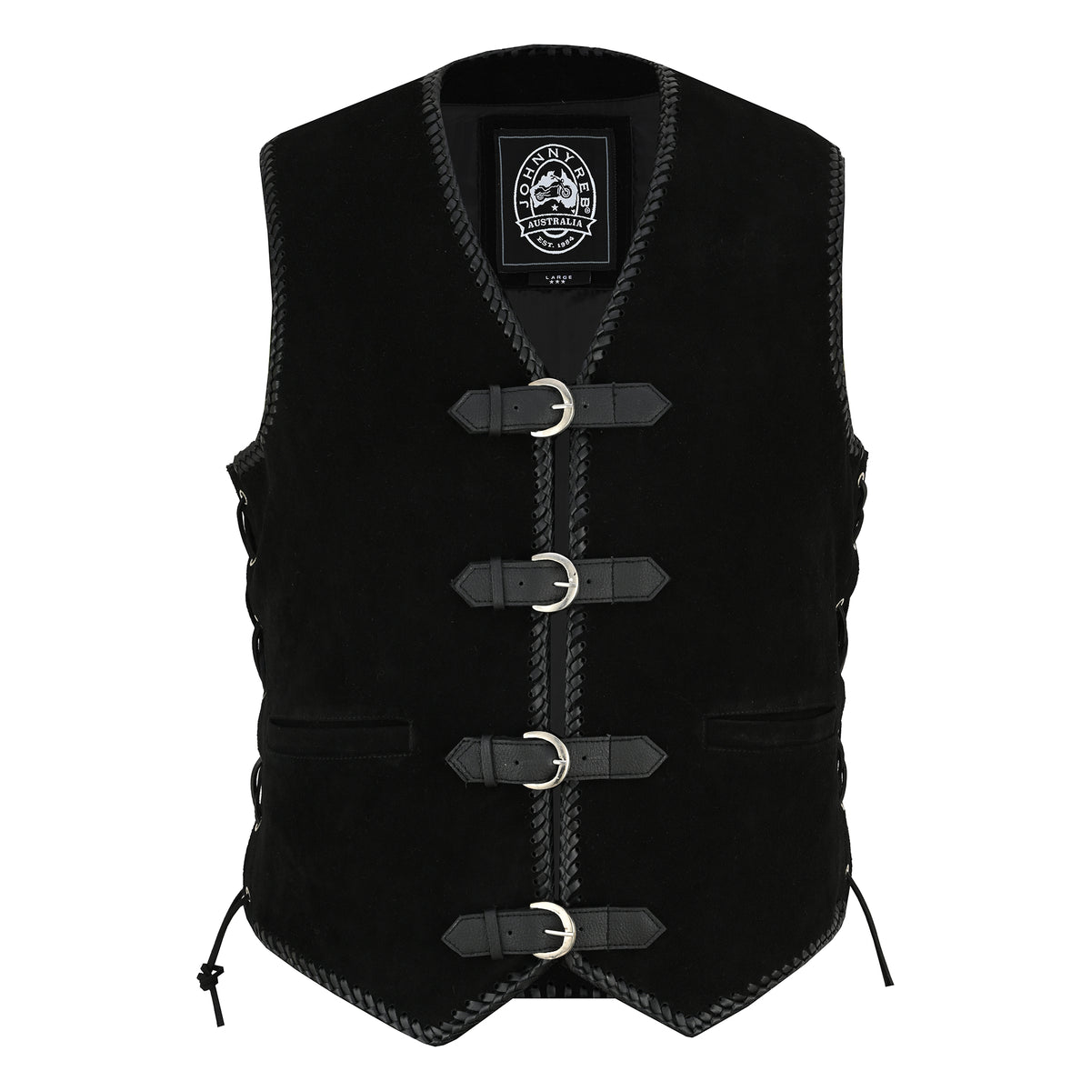 Johnny Reb Snowy Suede Vest
