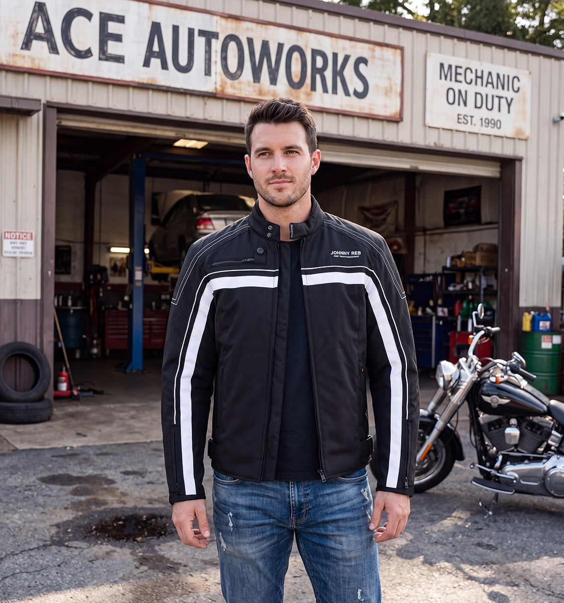 Johnny Reb Men's Waterproof Calder Touring Jacket