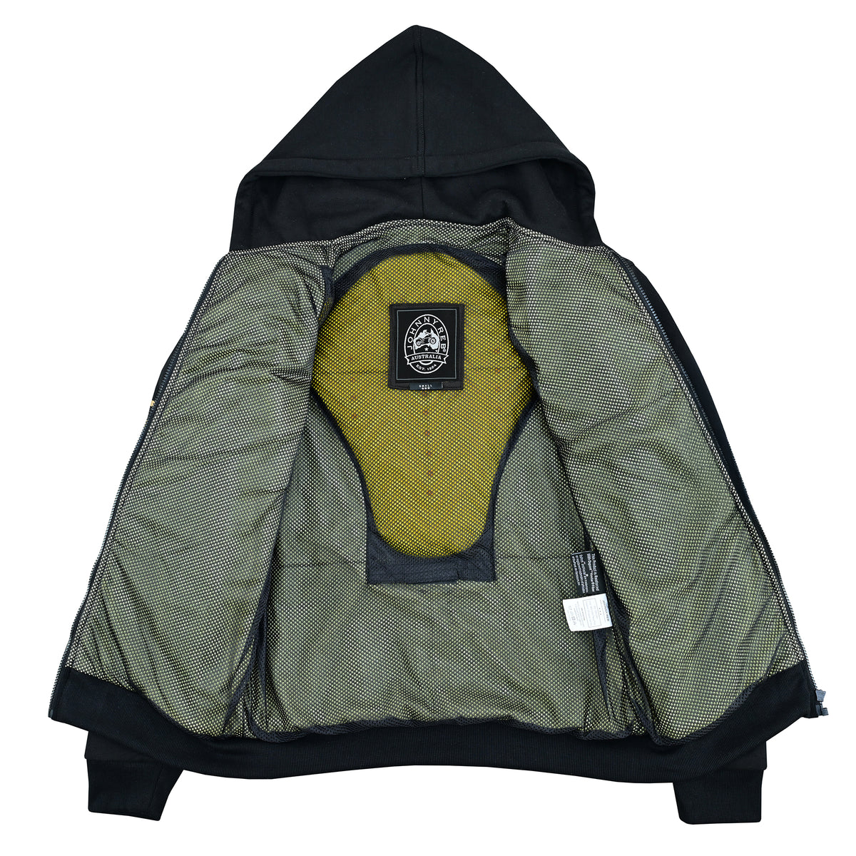 Johnny Reb Give Em Hell Protective Kevlar Full-Zip Hoodie