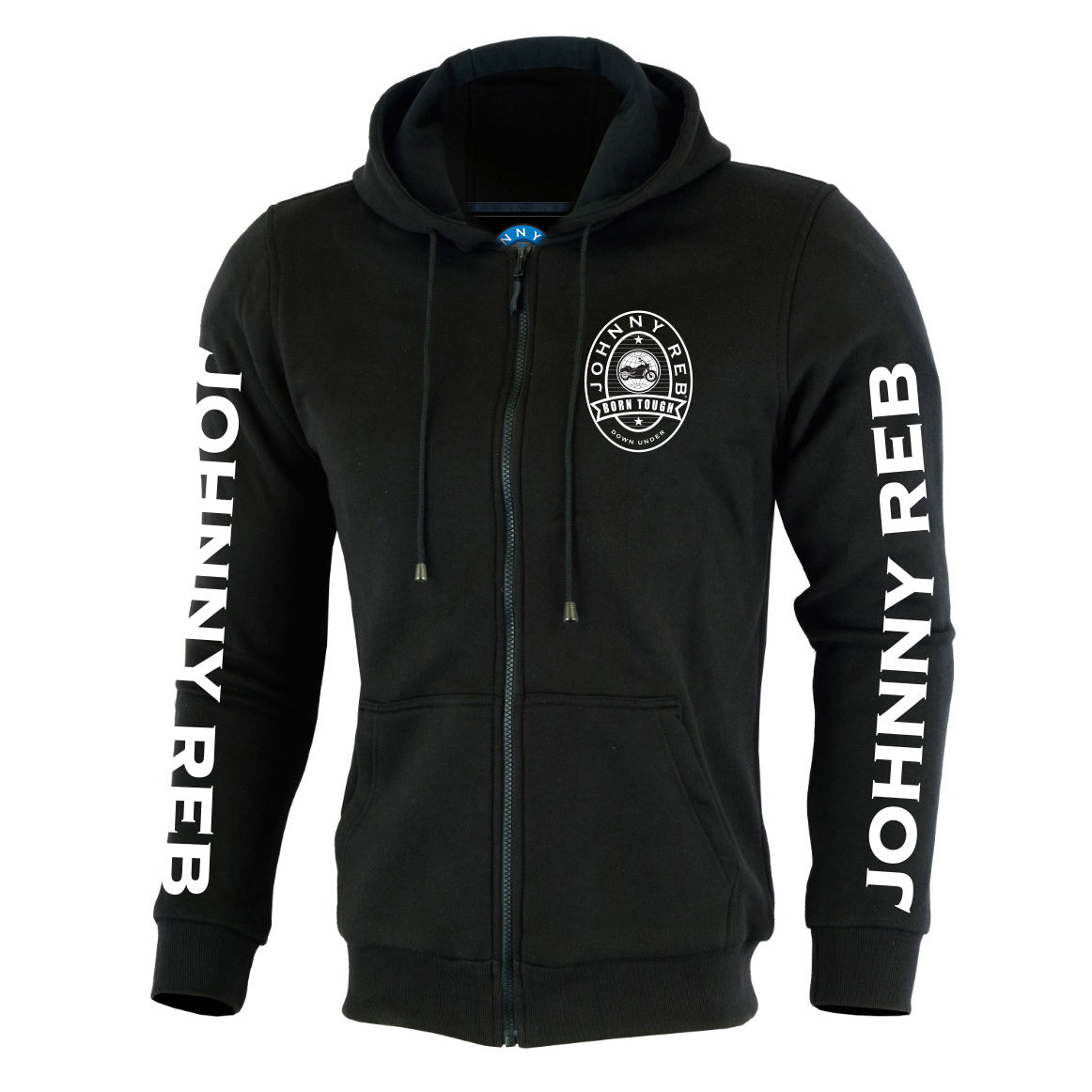 Men's 'Johnny Reb' Protective Fleece Full-Zip Hoodie