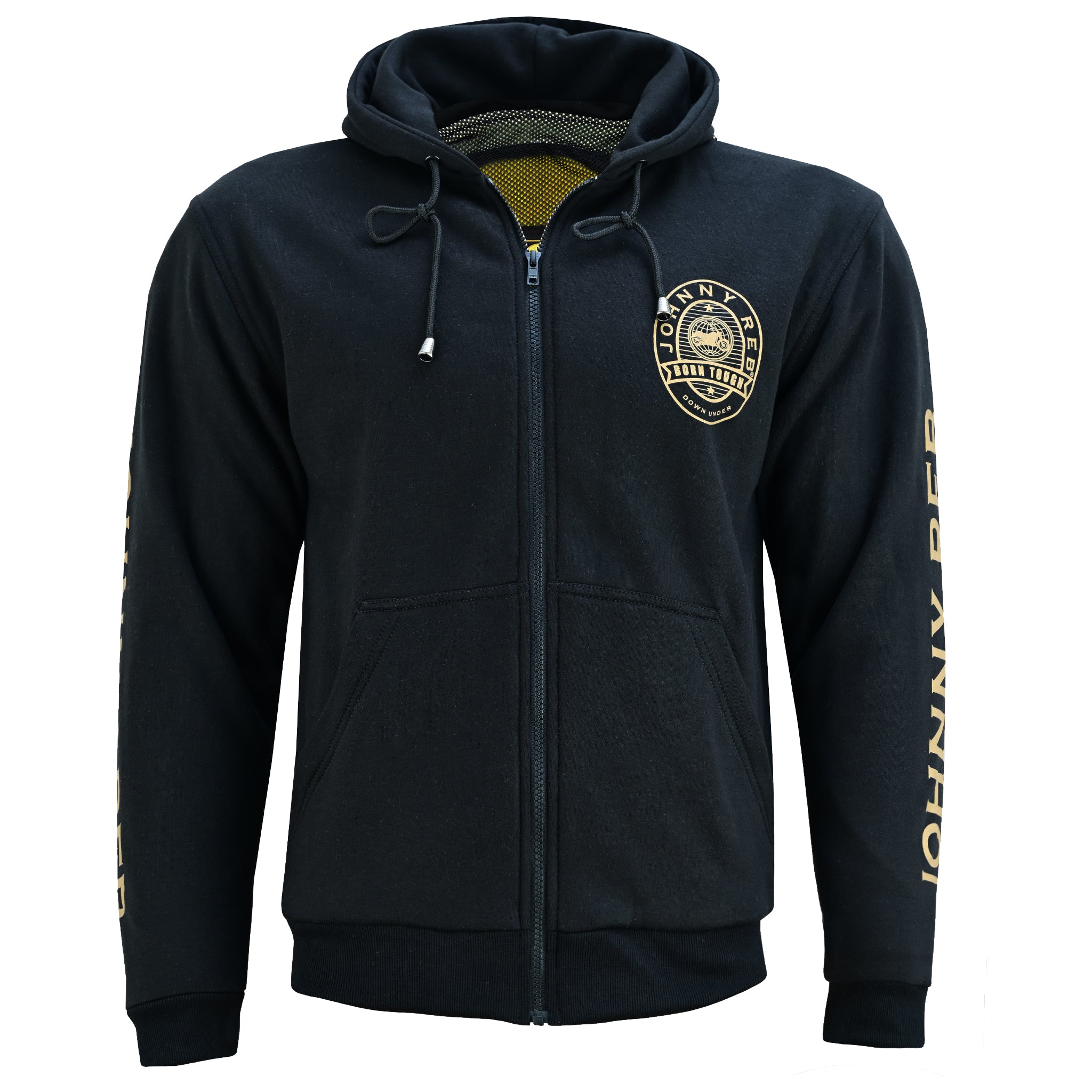 '1984' Gold Johnny Reb Protective Hoodie
