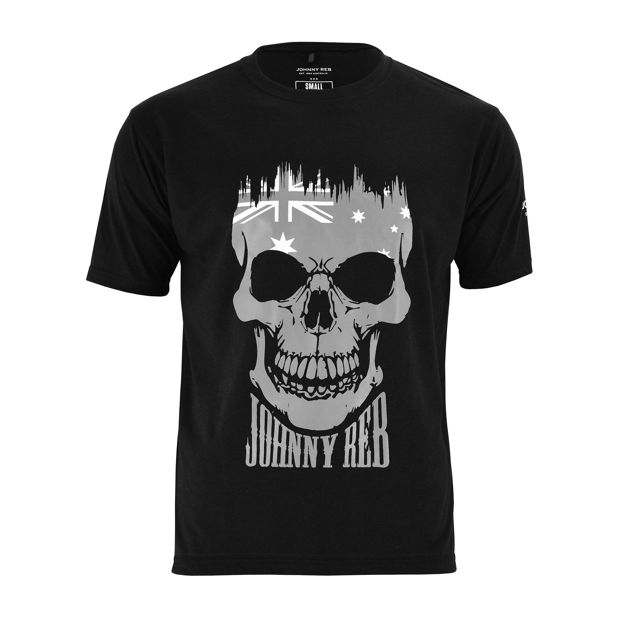 ‍'Aussie Skull' T-Shirt (100% off)